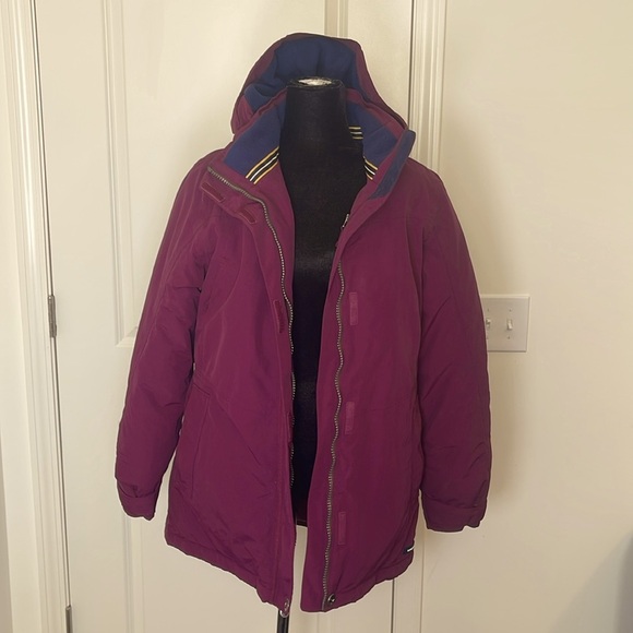 Lands' End Squall Insulated Waterproof Windproof Winter Jacket Size M (10-12) - Picture 1 of 9